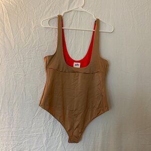 Yitty Headliner Shaping Open Bust Thong Bodysuit